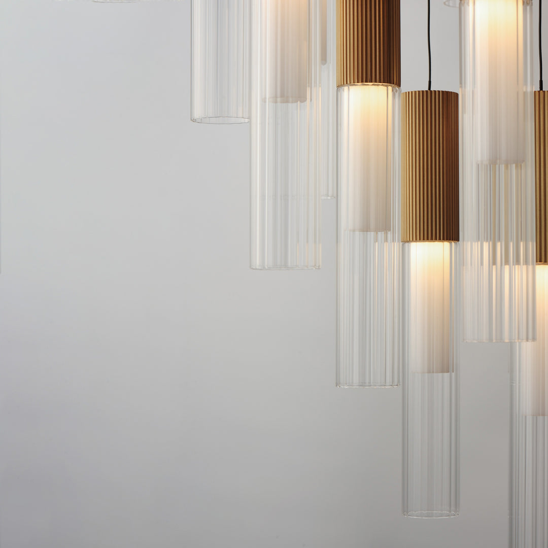 Reeds 12-Light LED Pendant by Studio M Lighting – lifestyle