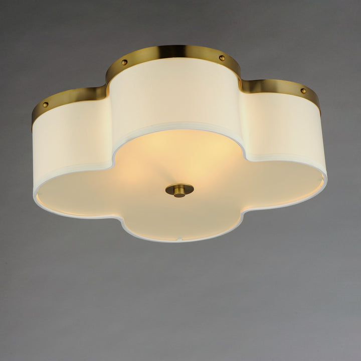 Clover 4-Light Flush Mount by Studio M Lighting – lifestyle