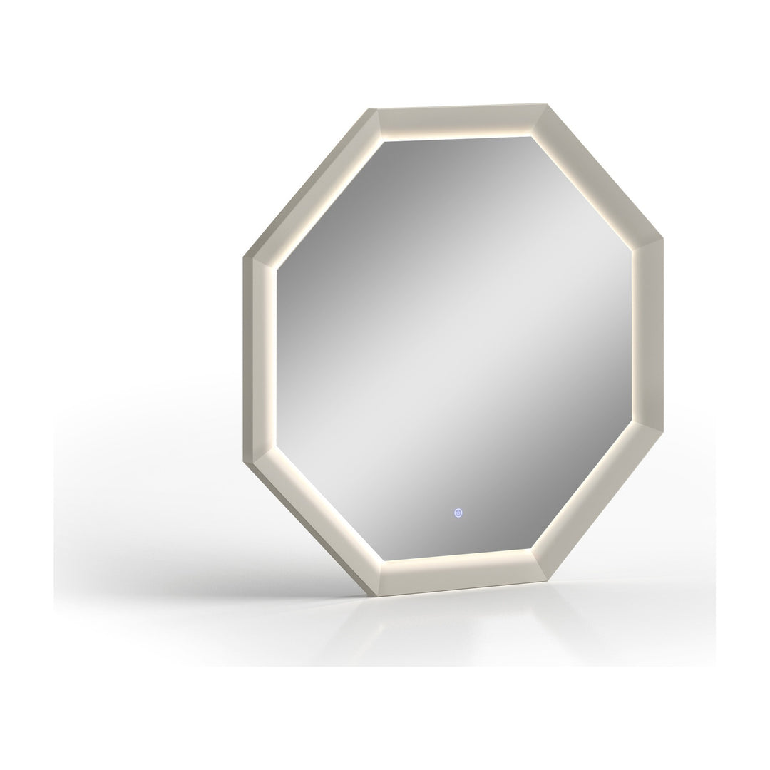 Chloe Hexagonal Mirror by Whiteline Modern Living