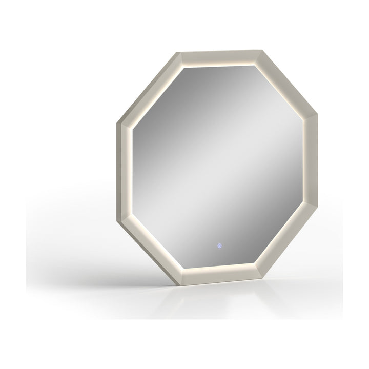Chloe Hexagonal Mirror by Whiteline Modern Living