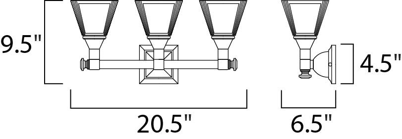 Pebble 12-Light LED Pendant by Studio M Lighting – line drawing