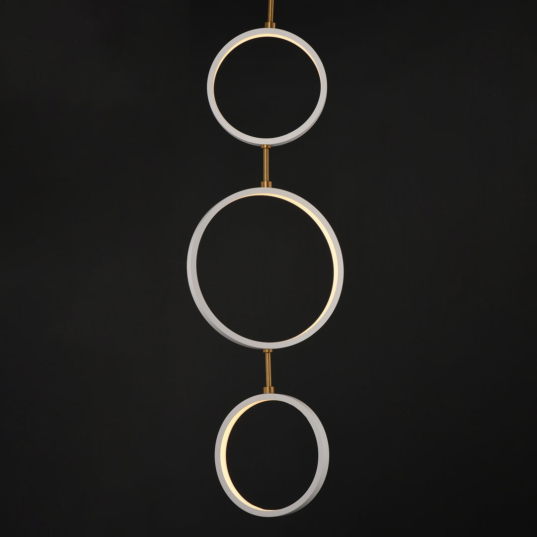 Hoopla 3-Light LED Pendant by Studio M Lighting – lifestyle