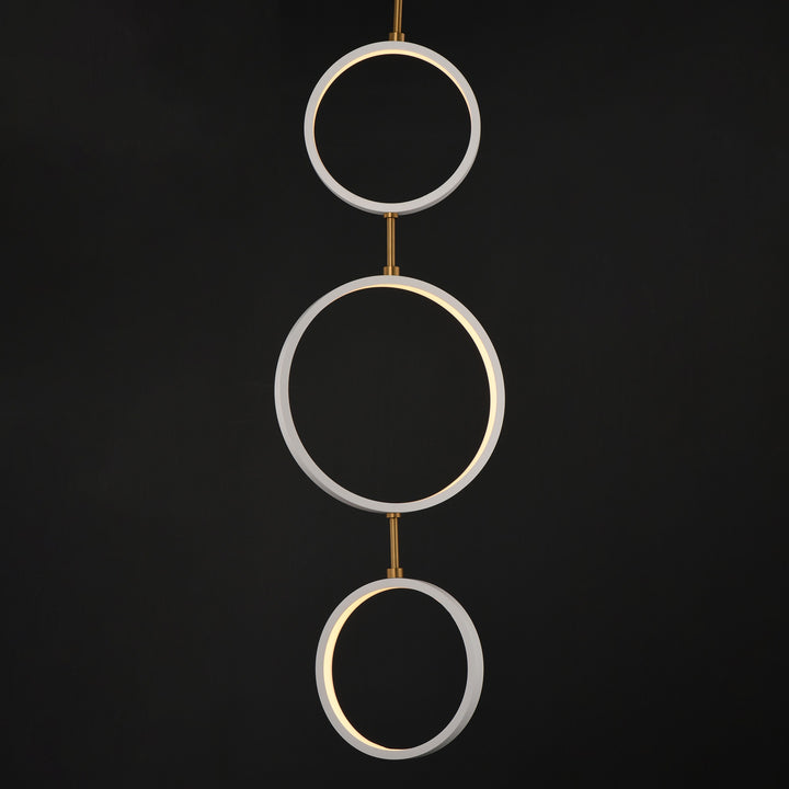 Hoopla 3-Light LED Pendant by Studio M Lighting – lifestyle