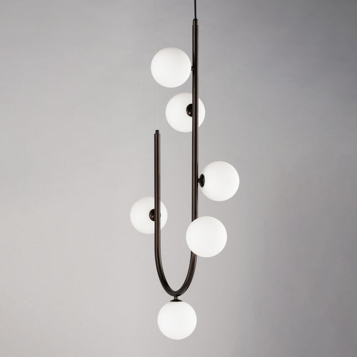 Contour 6-Light Cord Hung Pendant by Studio M Lighting – lifestyle