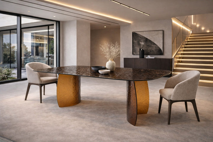 Rivelle Dining Table by Whiteline Modern Living – lifestyle