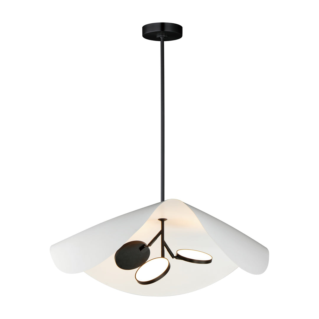 Carmen 32 LED Pendant by Studio M Lighting in Black