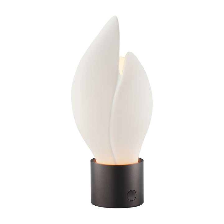 Burgeon LED Table Lamp by Studio M Lighting in Brushed Gunmetal