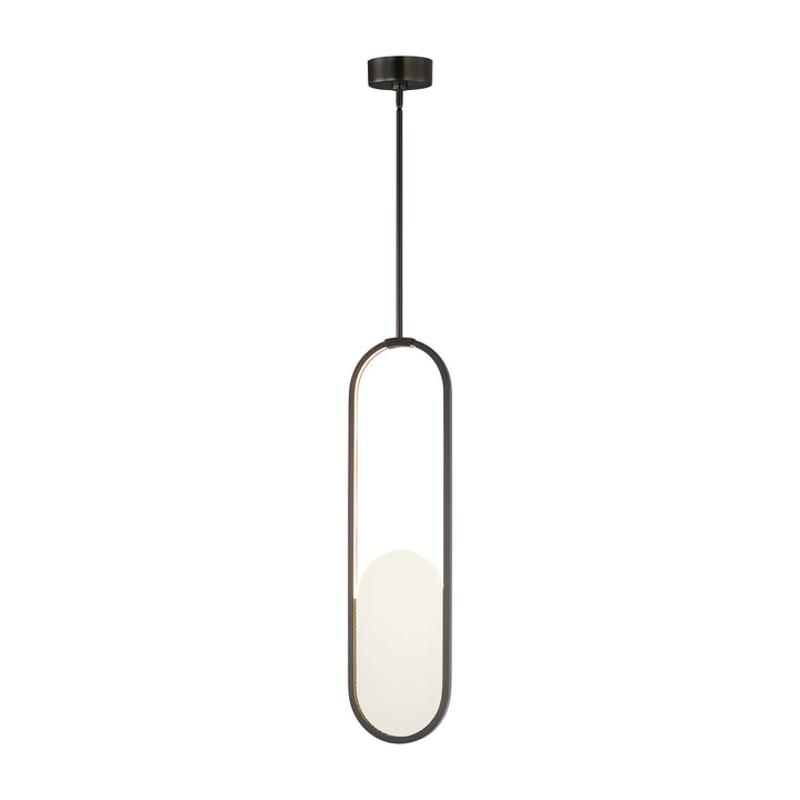 Trance 30" LED Pendant by Studio M Lighting in Gunmetal