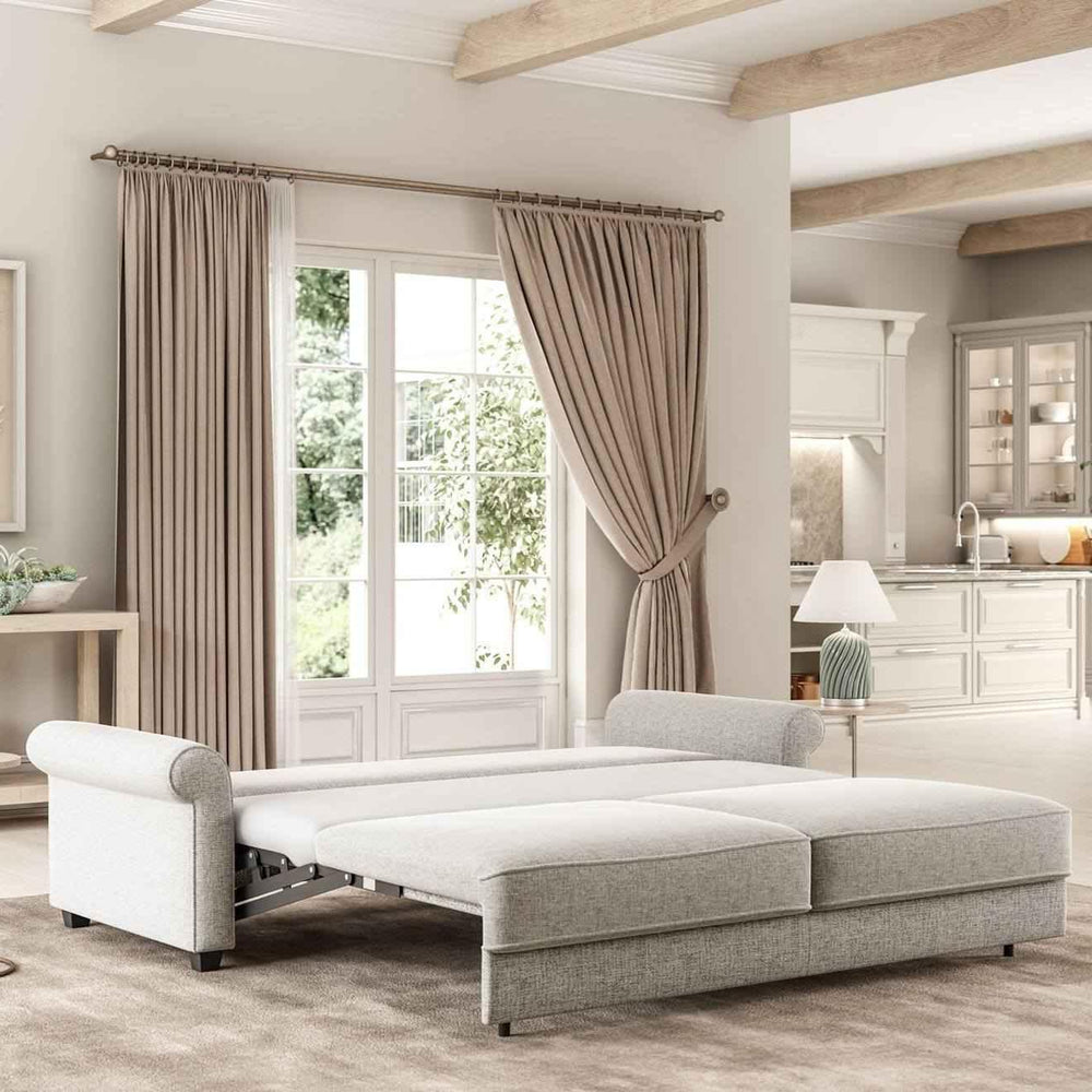 Casey Queen sleeper sofa by Luonto lifestyle room setting