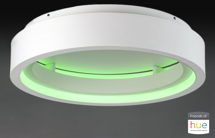 iCorona FoH i-Corona LED Flush Mount with Philips Hue by Studio M Lighting – lifestyle