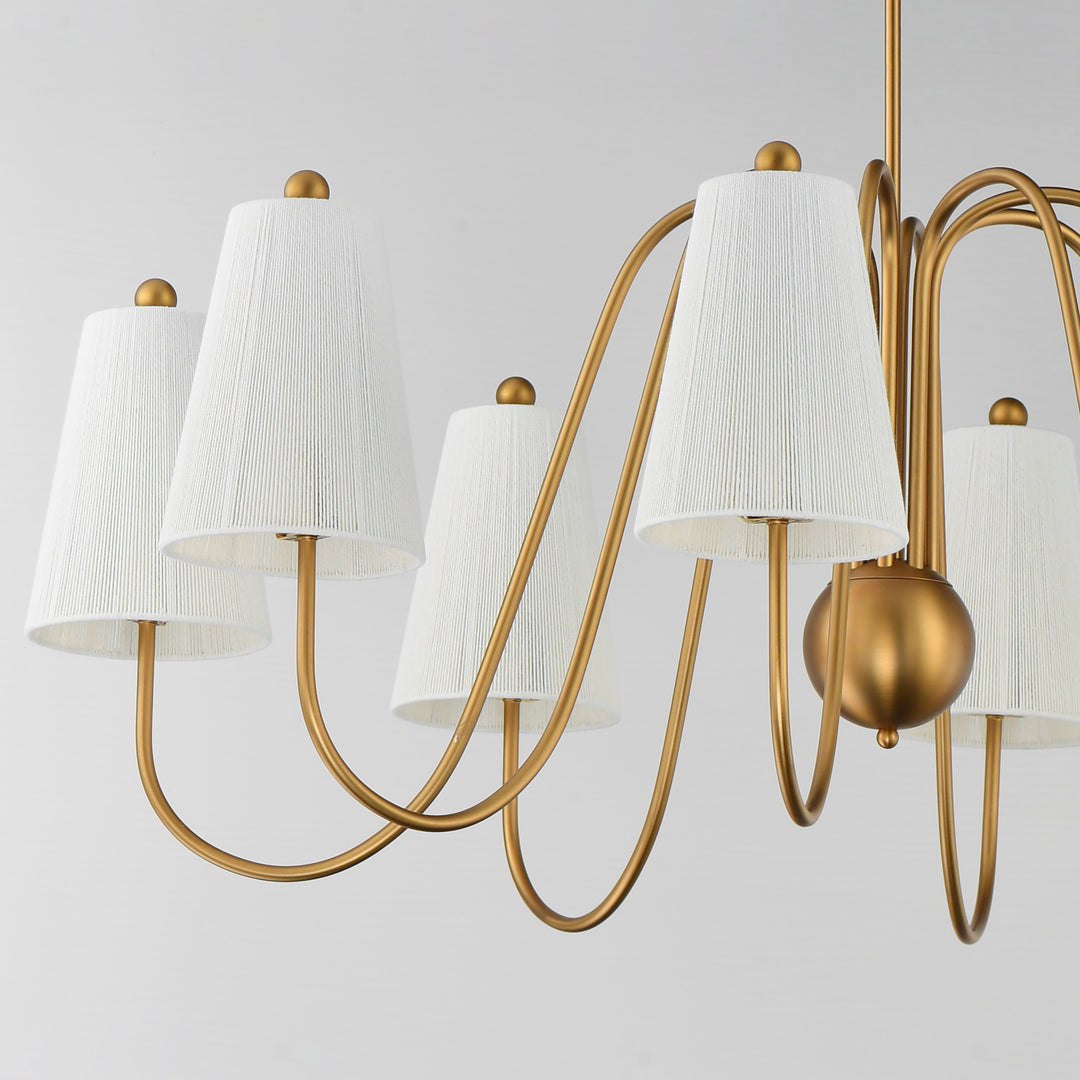 Valette 8-Light Chandelier by Studio M Lighting – lifestyle
