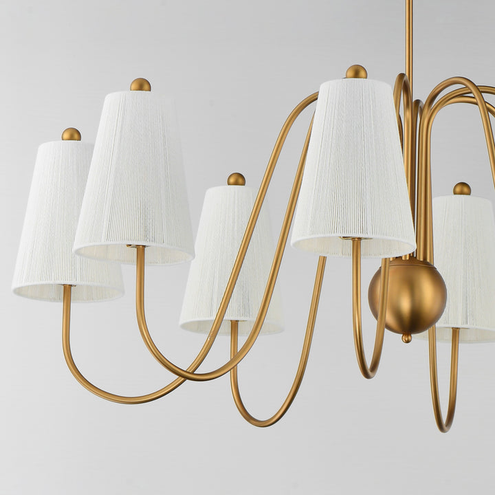 Valette 8-Light Chandelier by Studio M Lighting – lifestyle