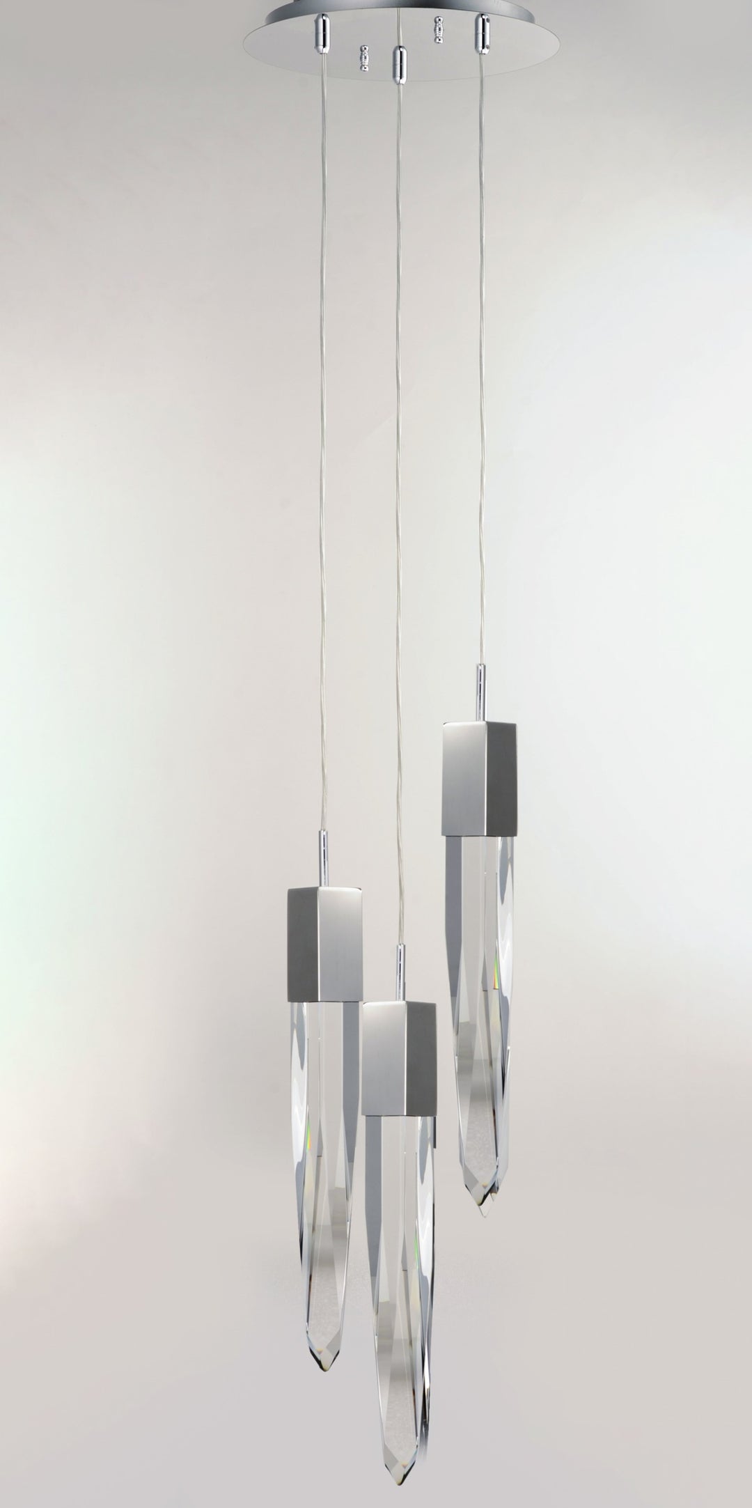 Quartz LED 3-Light Pendant by Studio M Lighting – lifestyle