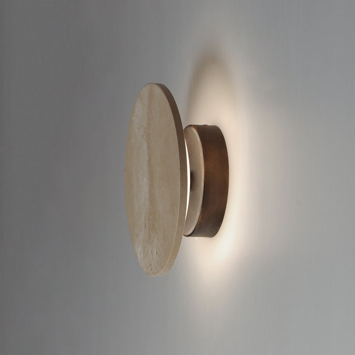 Discus 9 LED Outdoor Wall Sconce by Studio M Lighting – lifestyle