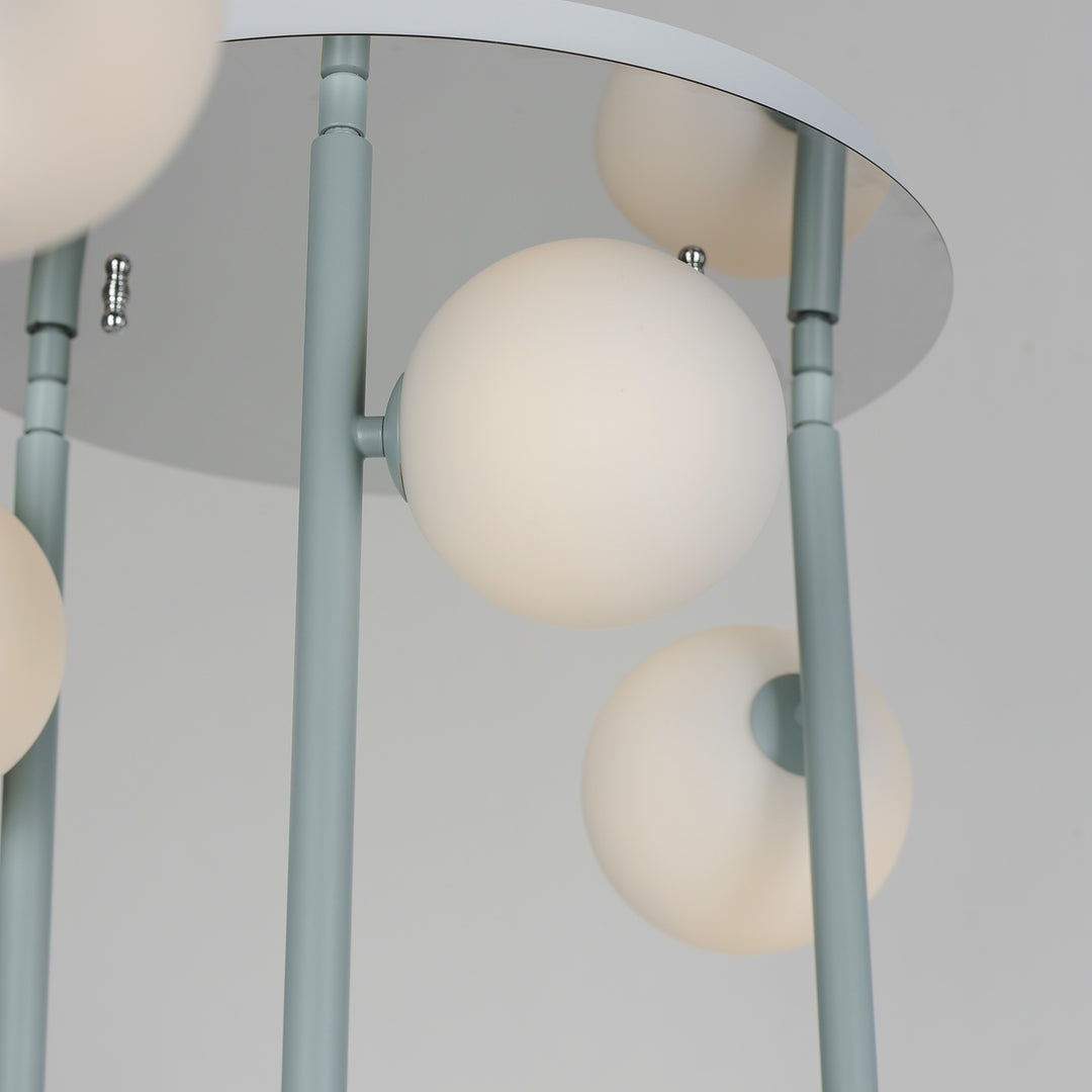 Contour MTO Contour 18-Light MTO Fixed Pendant by Studio M Lighting – lifestyle