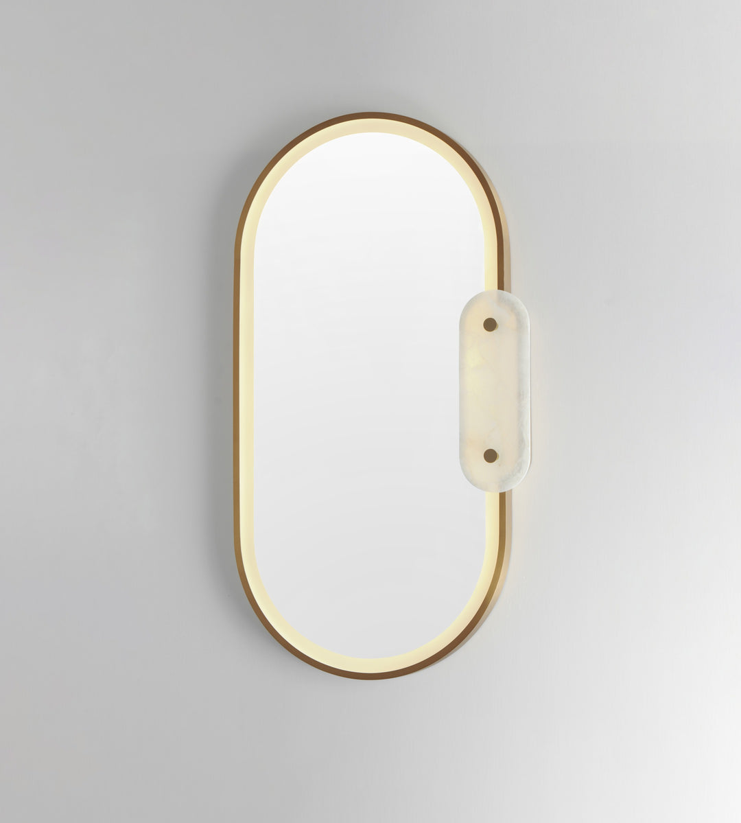 Stonewall LED Mirror by Studio M Lighting – lifestyle