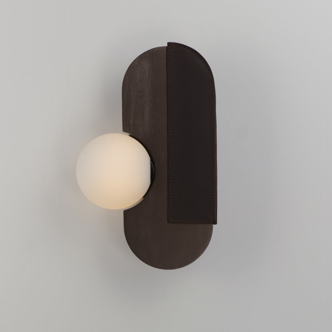 Stitched Side-Light Wall Sconce by Studio M Lighting – lifestyle