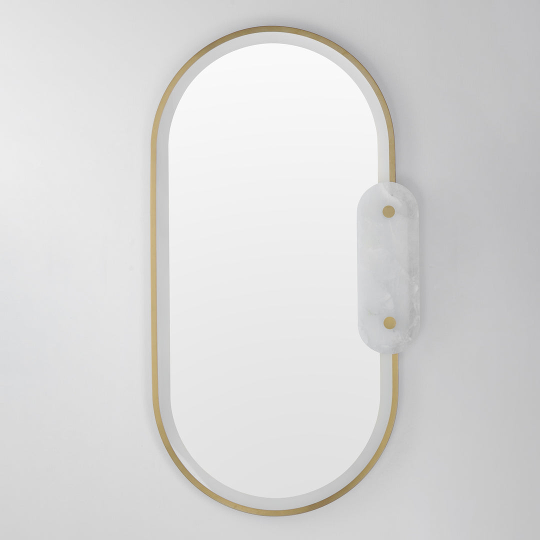 Stonewall LED Mirror by Studio M Lighting – lifestyle