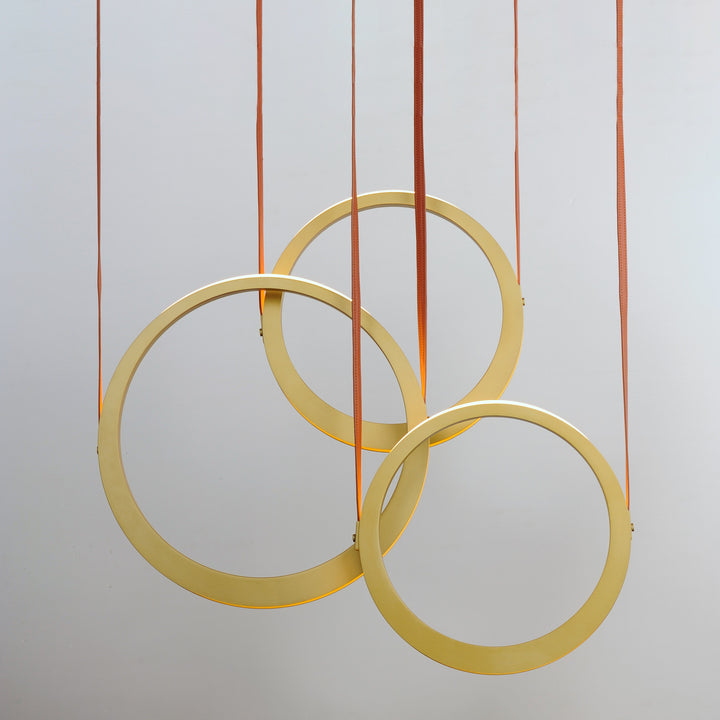 Tether 3-Light LED Pendant by Studio M Lighting – lifestyle