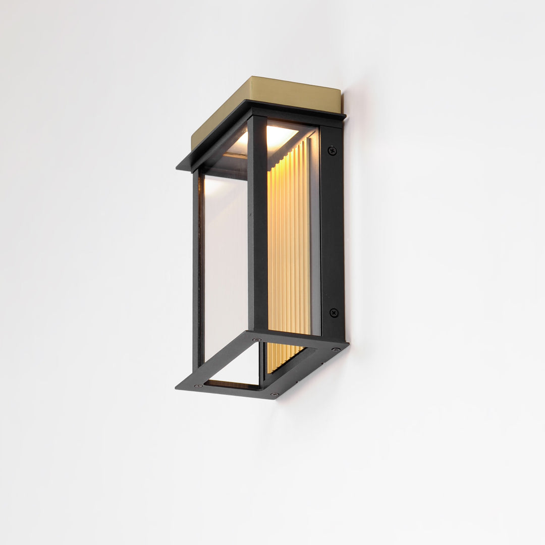 Rincon Small LED Outdoor Sconce by Studio M Lighting – lifestyle