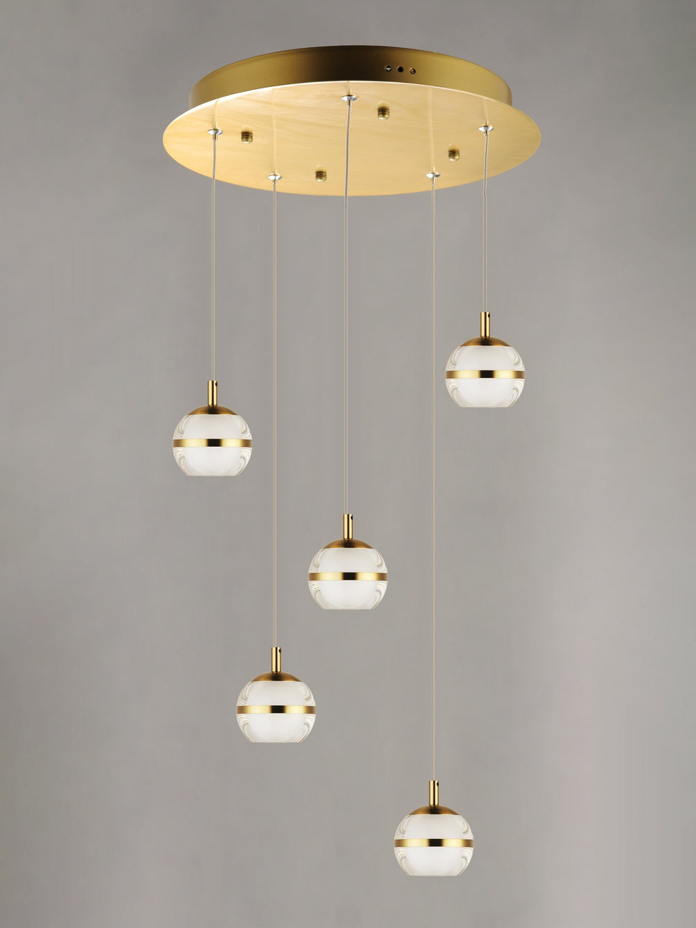 Swank 5-Light Pendant by Studio M Lighting – lifestyle