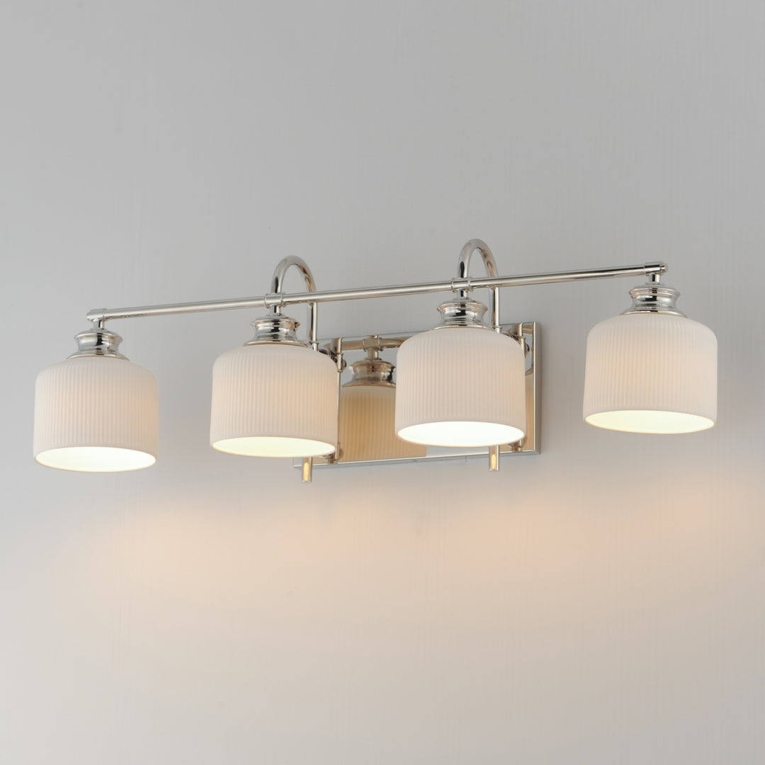 Bisque 4-Light Bath Vanity by Studio M Lighting – lifestyle