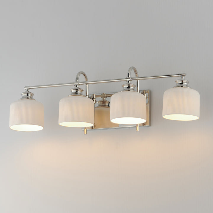 Bisque 4-Light Bath Vanity by Studio M Lighting – lifestyle