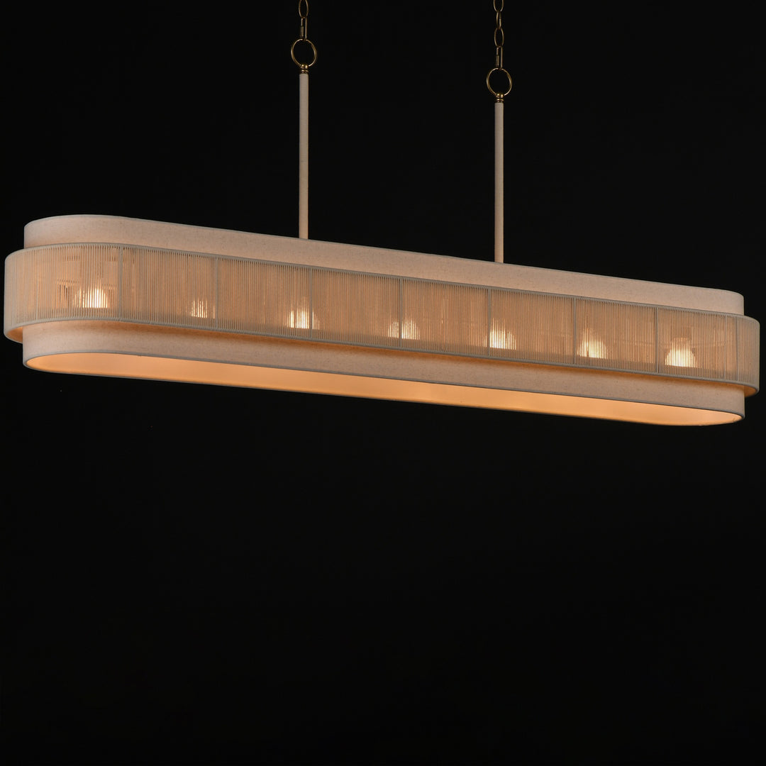 Seacliff 7 Light Linear Pendant by Studio M Lighting – lifestyle