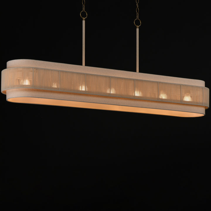 Seacliff 7 Light Linear Pendant by Studio M Lighting – lifestyle