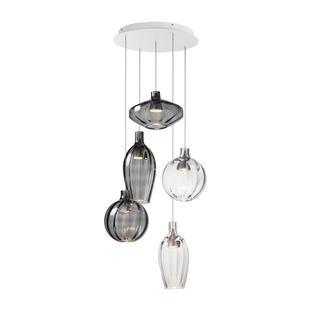 Ray Dance 5-Light LED Multi-Pendant by Studio M Lighting