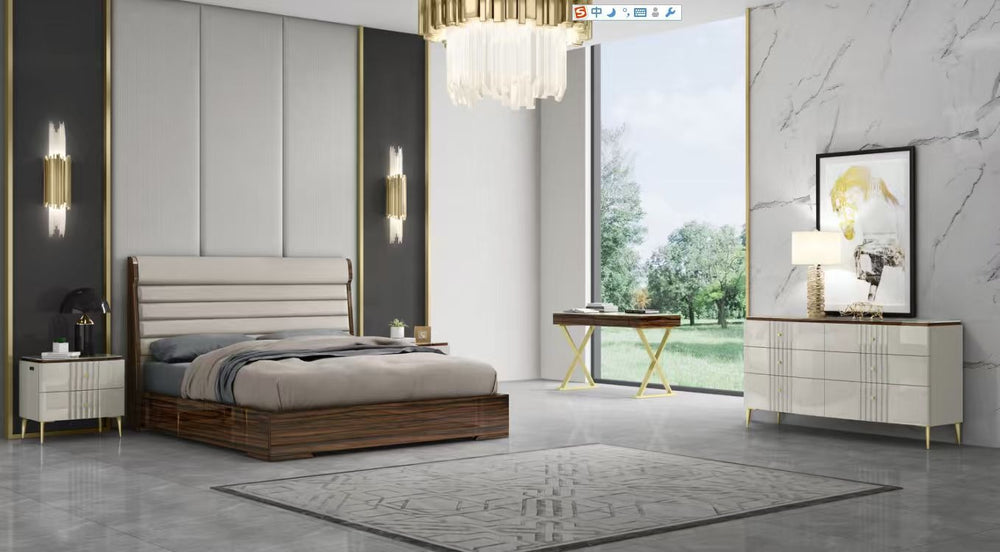 Wallace Bed King by Whiteline Modern Living – lifestyle