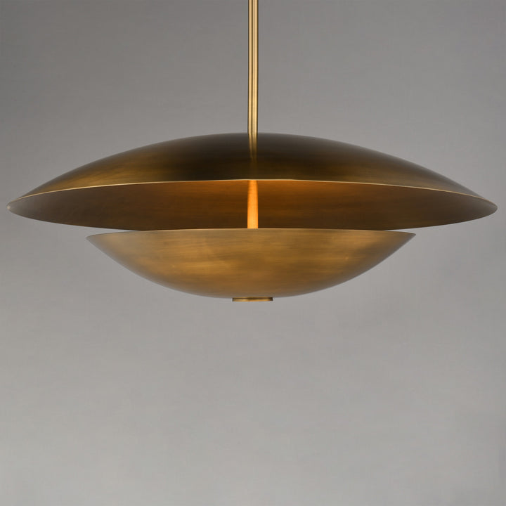 Vesta LED 2-Tier LED Pendant by Studio M Lighting – lifestyle