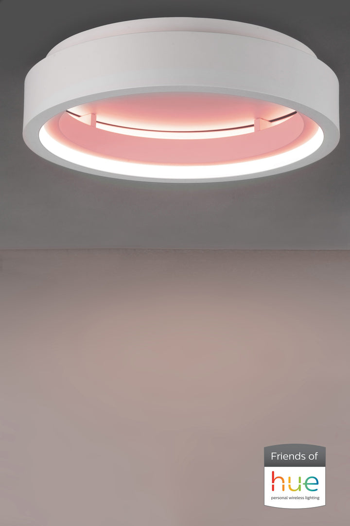 iCorona FoH i-Corona LED Flush Mount with Philips Hue by Studio M Lighting – lifestyle