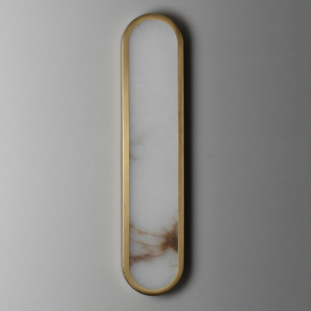 Plinth 24 LED Alabaster Wall Sconce by Studio M Lighting – lifestyle