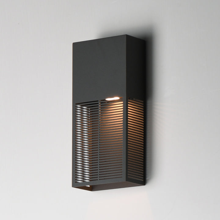 Grate 14 LED Outdoor Wall Sconce by Studio M Lighting – lifestyle
