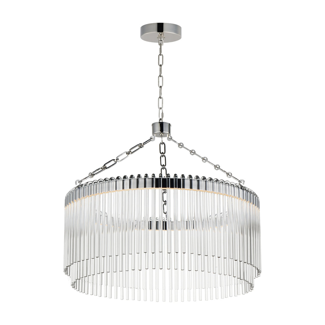 Jolie 24 LED Pendant by Studio M Lighting in Polished Nickel