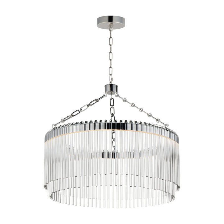 Jolie 24 LED Pendant by Studio M Lighting in Polished Nickel