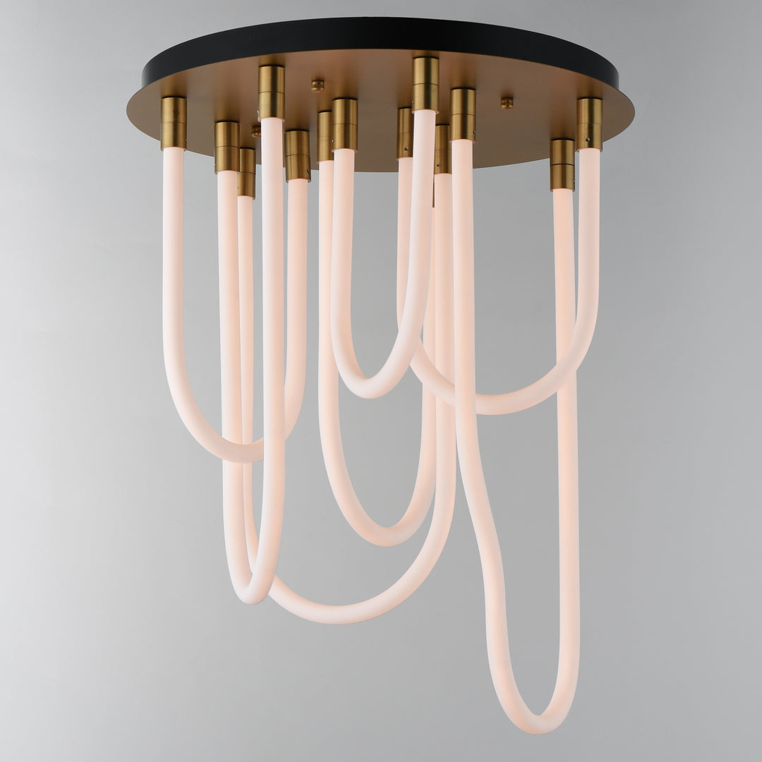 Soleil 7-Light LED RD Flush Mount by Studio M Lighting – lifestyle