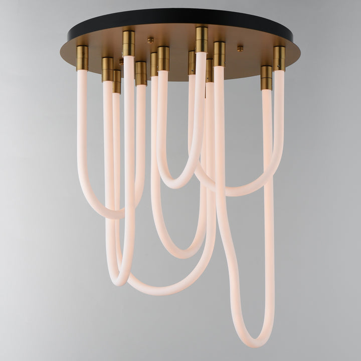 Soleil 7-Light LED RD Flush Mount by Studio M Lighting – lifestyle