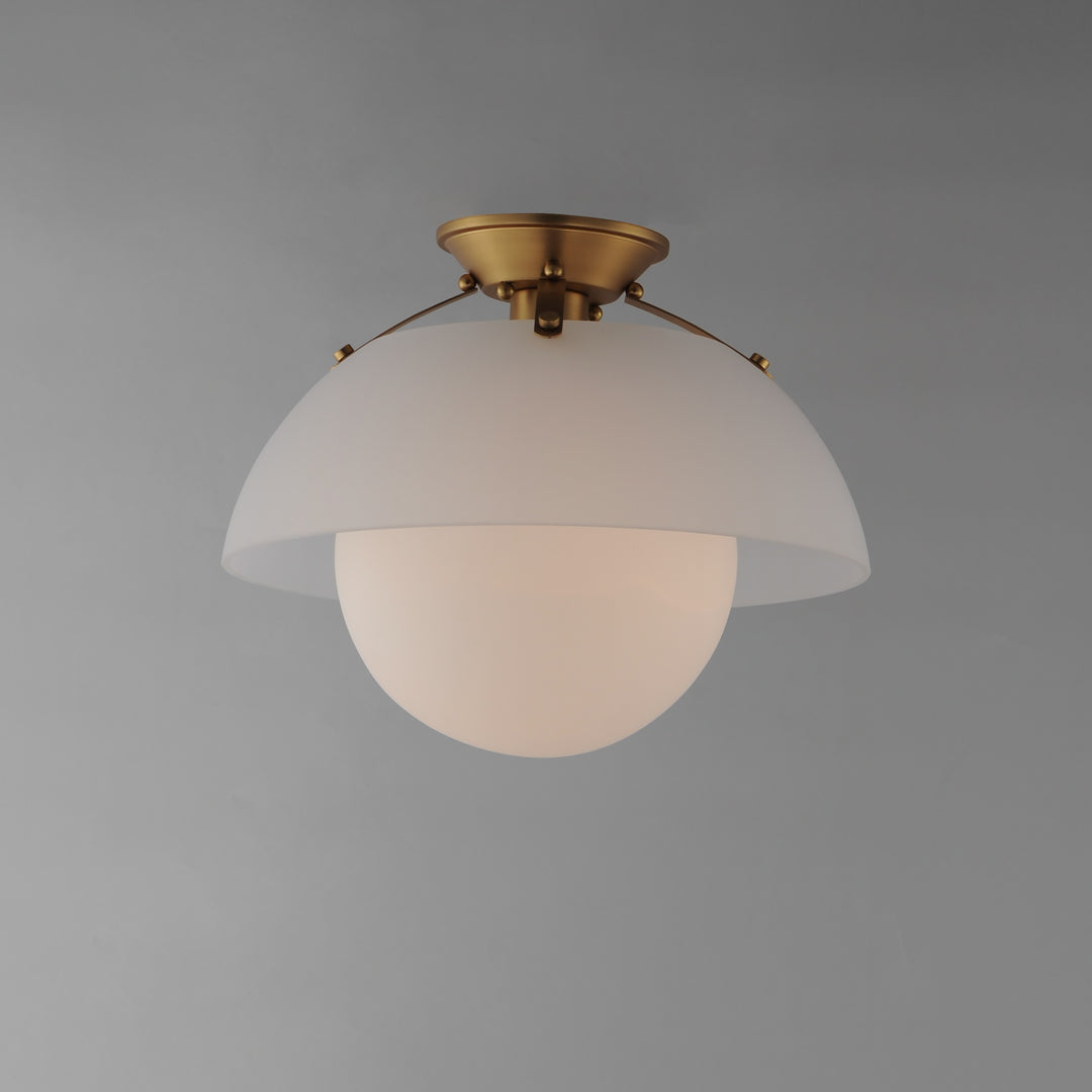 Domain 14" Semi Flush by Studio M Lighting – lifestyle