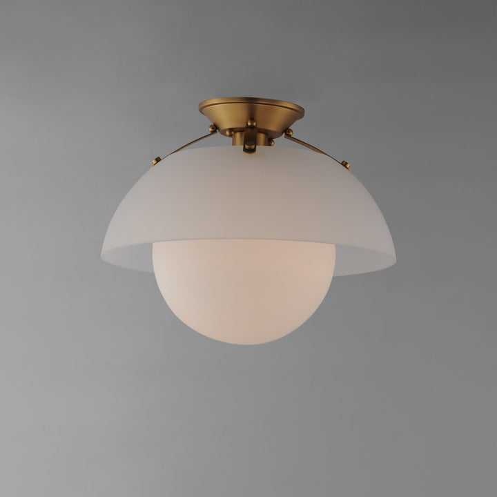 Domain 14" Semi Flush by Studio M Lighting – lifestyle