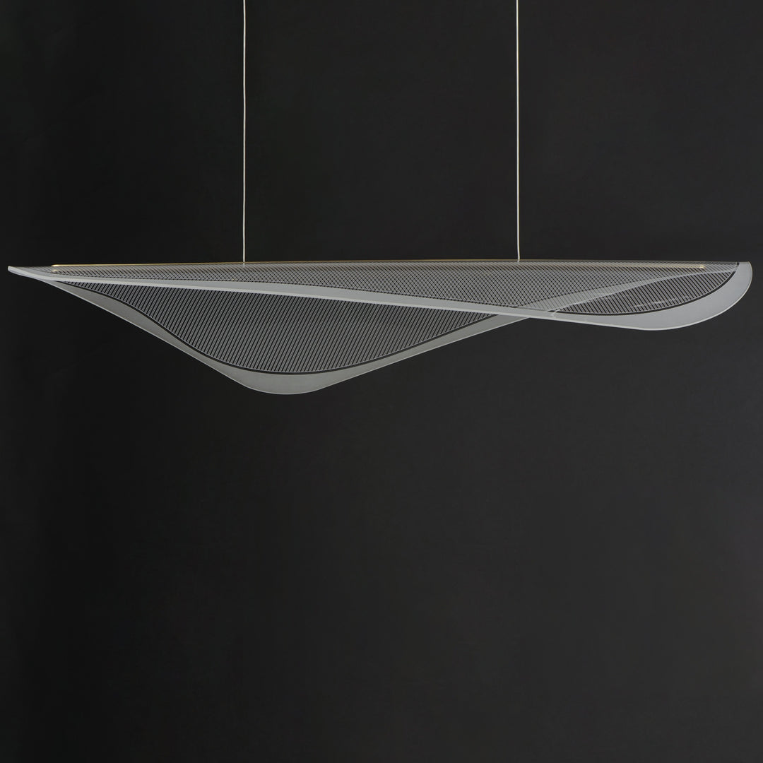 Manta LED Linear Pendant by Studio M Lighting – lifestyle