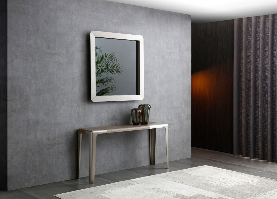 Elena Square Wall Mirror by Whiteline Modern Living – lifestyle