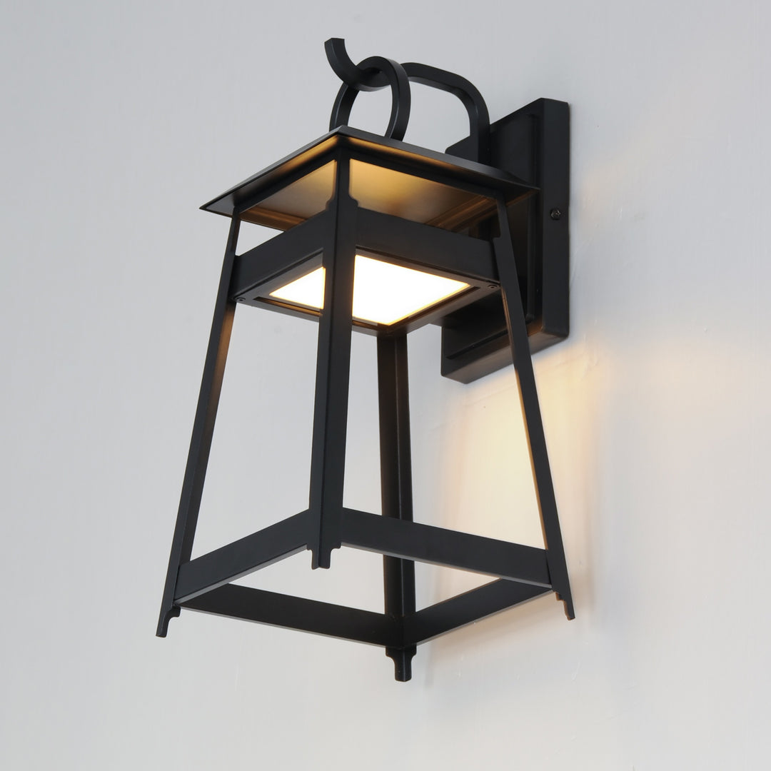 Pagoda Medium LED Outdoor Sconce by Studio M Lighting – lifestyle