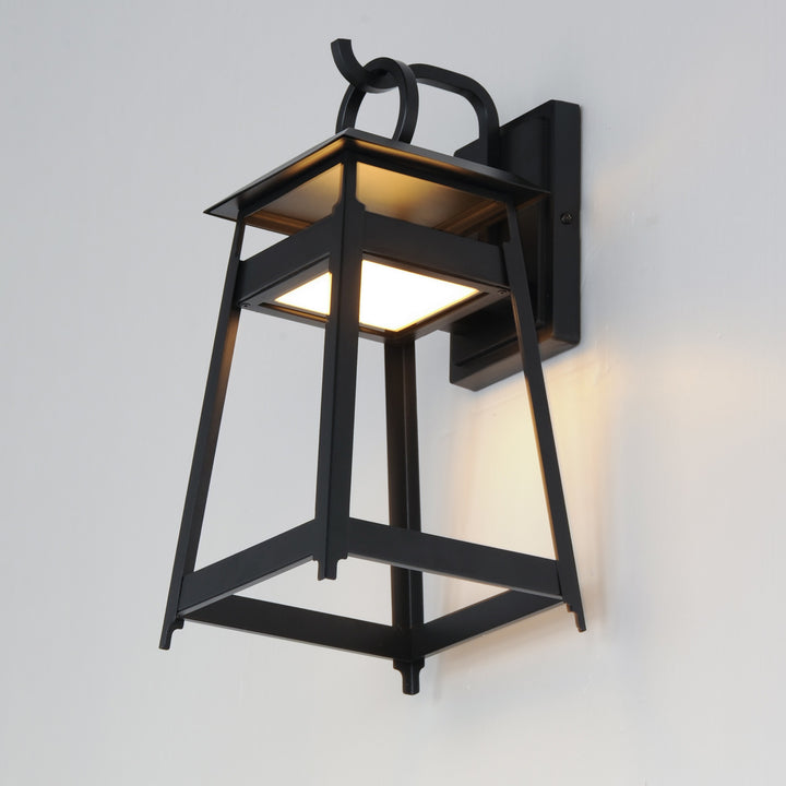 Pagoda Medium LED Outdoor Sconce by Studio M Lighting – lifestyle