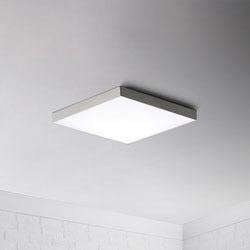Trim 8.5" SQ LED Flush Mount 3000K by Studio M Lighting – lifestyle