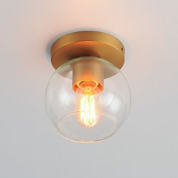 Knox 1-Light Flush Mount by Studio M Lighting – lifestyle