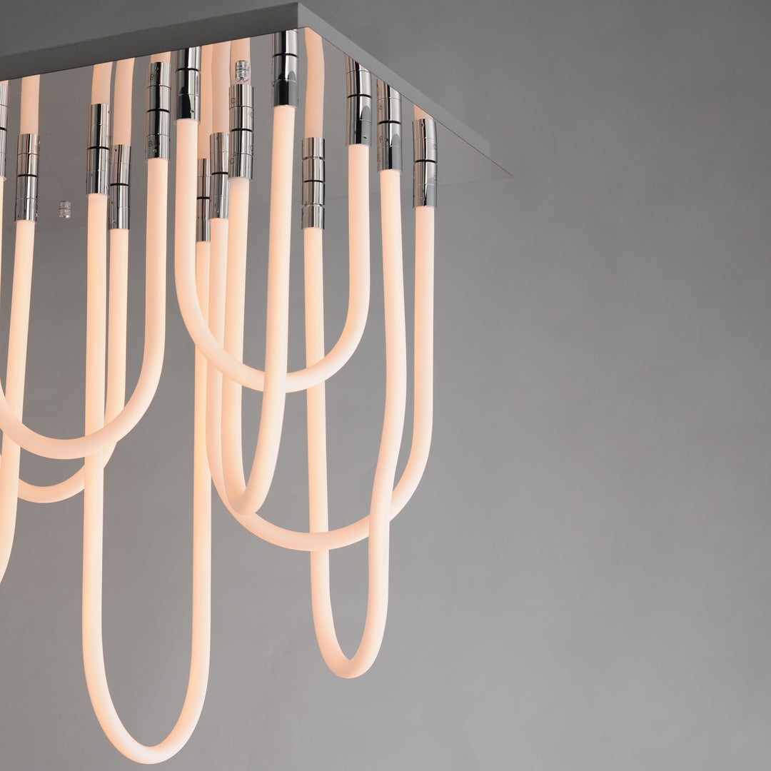 Soleil 14-Light LED SQ Flush Mount by Studio M Lighting – lifestyle