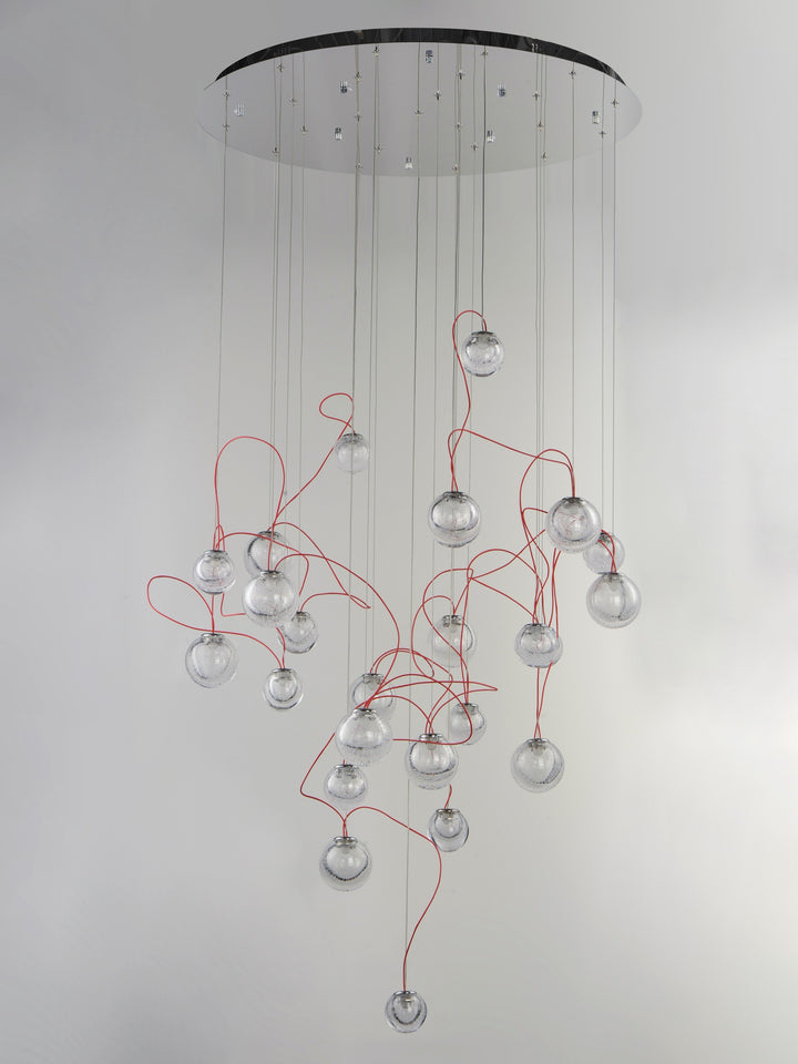 Bobble LED 24-Light Pendant by Studio M Lighting – lifestyle