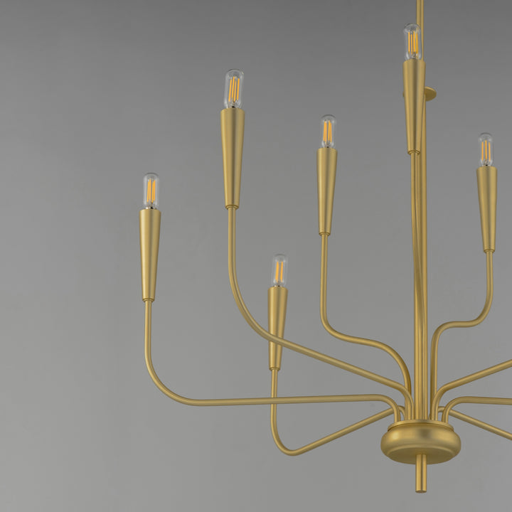 Vela 9-Light Chandelier by Studio M Lighting – lifestyle